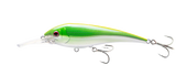 Nomad DTX Minnow Shallow Floating 145mm Hard Body Lure Chartreuse Chrome
