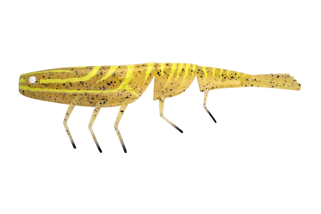 Daiwa Bait Junkie Prawn 7in Soft Plastic Lure Grease Lightning