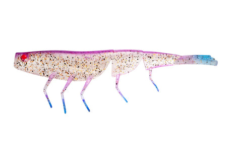 Daiwa Bait Junkie Prawn 7in Soft Plastic Lure Purple Panther