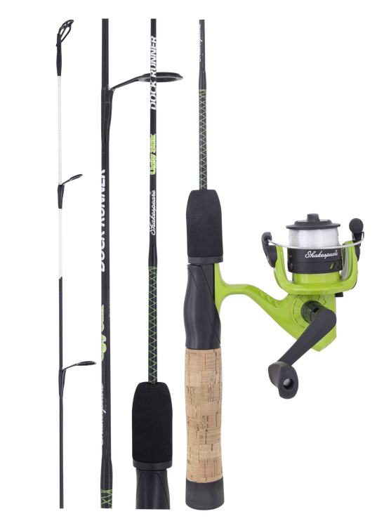 Ugly Stik Dock Runner Pre-Spooled Spinning Combo