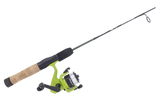 Ugly Stik Dock Runner Pre-Spooled Spinning Combo Green