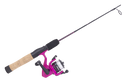 Ugly Stik Dock Runner Pre-Spooled Spinning Combo Purple