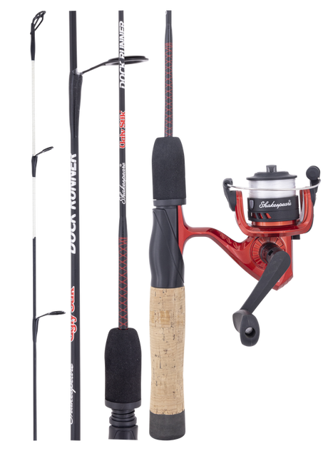 Ugly Stik Dock Runner Pre-Spooled Spinning Combo