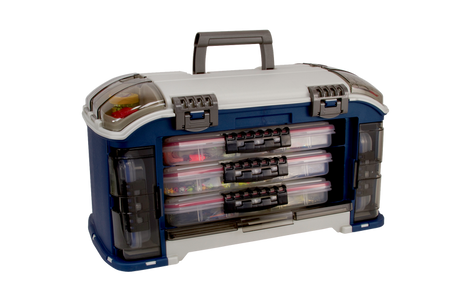 Plano Elite Series 797010 Angled Tackle Box Blue/Grey Blue/Silver
