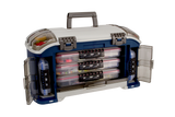 Plano Elite Series 797010 Angled Tackle Box Blue/Grey Blue/Silver