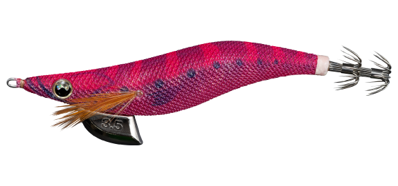 Yamashita EGI OH F 2.5 Squid Jig Lure Glow La-Me Solid Pink