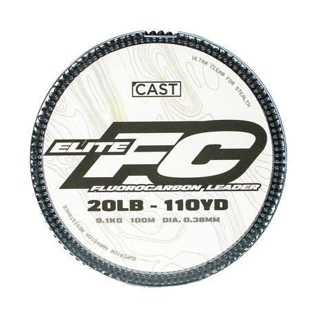 Cast Elite FC Fluorocarbon Fishing Leader