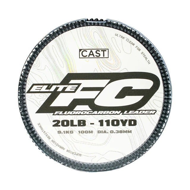 Cast Elite FC Fluorocarbon Fishing Leader