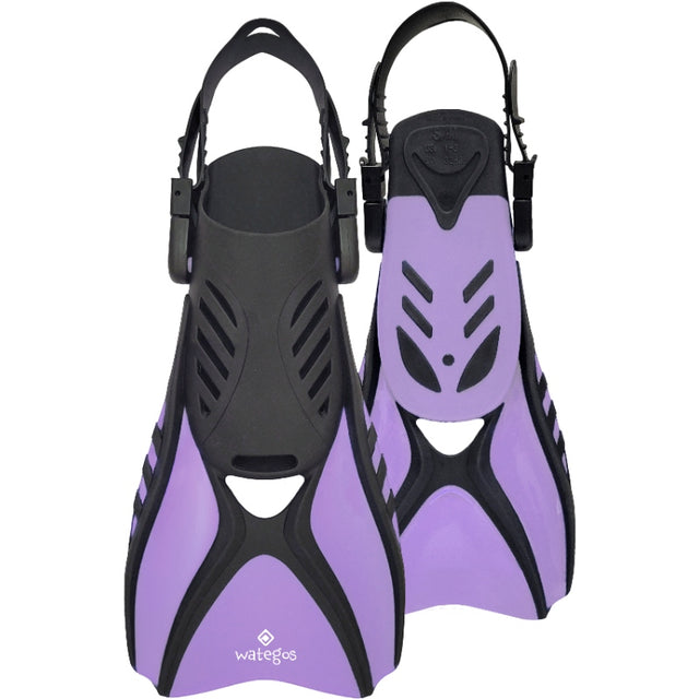 Ocean Pro Wategos Junior Fins Lilac/Black