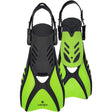 Ocean Pro Wategos Junior Fins Lime/Black