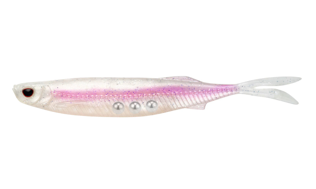 Nomad Live Ops Fallout Minnow 4.25in Soft Plastic Lure Ice