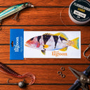 Reef Lagoon Decal Sticker A4 Footballer Coral Trout
