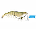 Chasebaits King Flick Prawn 180mm 49g Soft Plastic Lure Banana Prawn