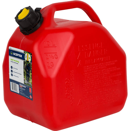 Scepter Fuel Jerry Can 10L Red