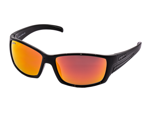 Spotters Fury Polarised Sunglasses Gloss Black - Ignite