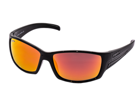 Spotters Fury Polarised Sunglasses Gloss Black - Ignite