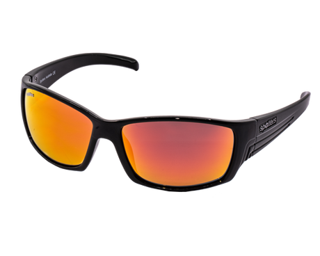 Spotters Fury Polarised Sunglasses Gloss Black - Ignite