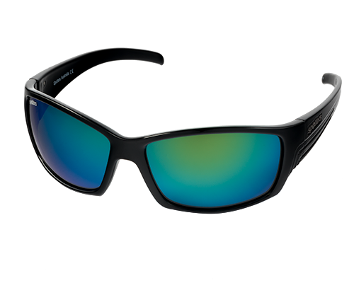 Spotters Fury Polarised Sunglasses Gloss Black - Nexus