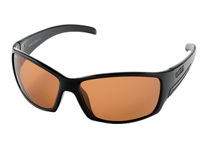 Spotters Fury Polarised Sunglasses Gloss Black - Penetrator