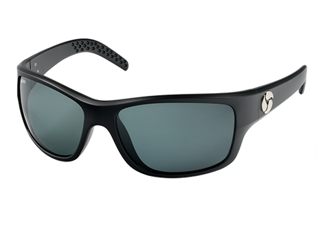 Spotters Fusion Polarised Sunglasses Matt Black - Carbon