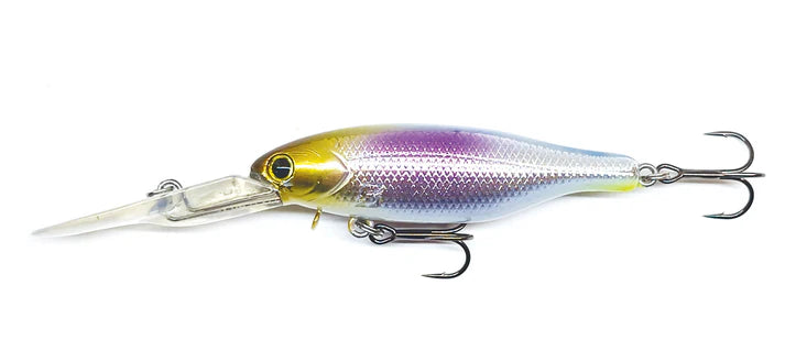 Barambah Boondi Bros 62DSS 62mm Hard Body Lure White Lightning