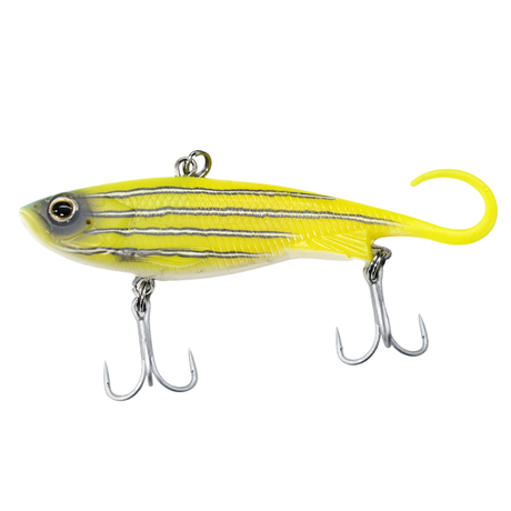 Zerek Fish Trap 95mm 23g Soft Vibe Lure Blue Band Sea Perch