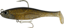 Fish Craft Dr Shad 125mm Soft Plastic Swimbait Lure Black Gold