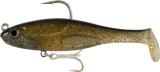 Fish Craft Dr Shad 125mm Soft Plastic Swimbait Lure Black Gold
