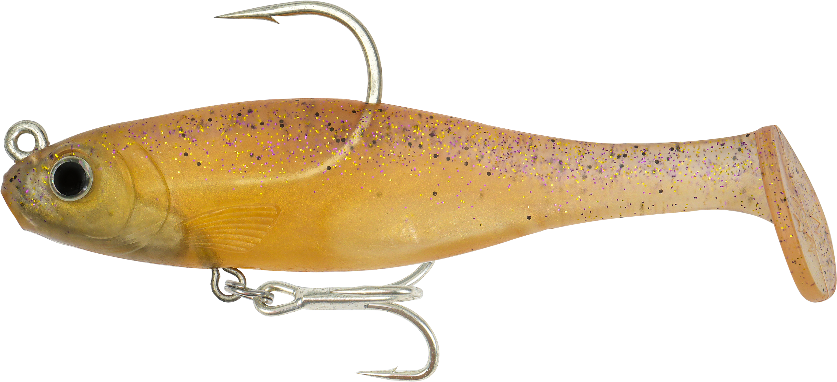 Fish Craft Dr Shad 150mm Soft Plastic Swimbait Lure Goldy