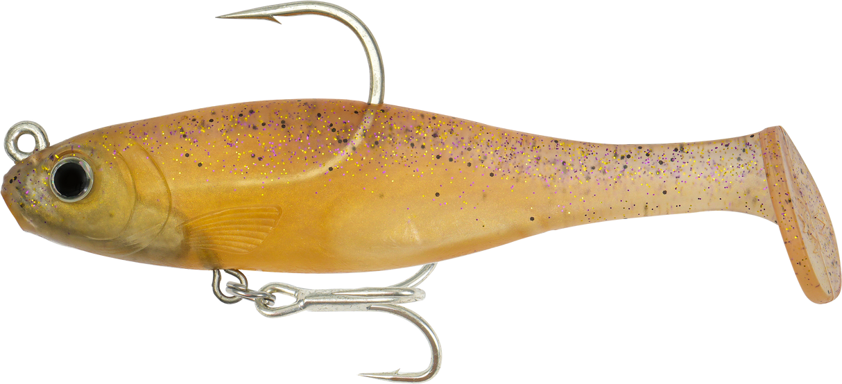 Fish Craft Dr Shad 150mm Soft Plastic Swimbait Lure Goldy
