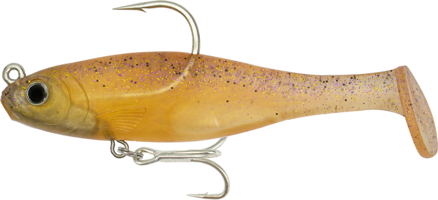 Fish Craft Dr Shad 150mm Soft Plastic Swimbait Lure Goldy