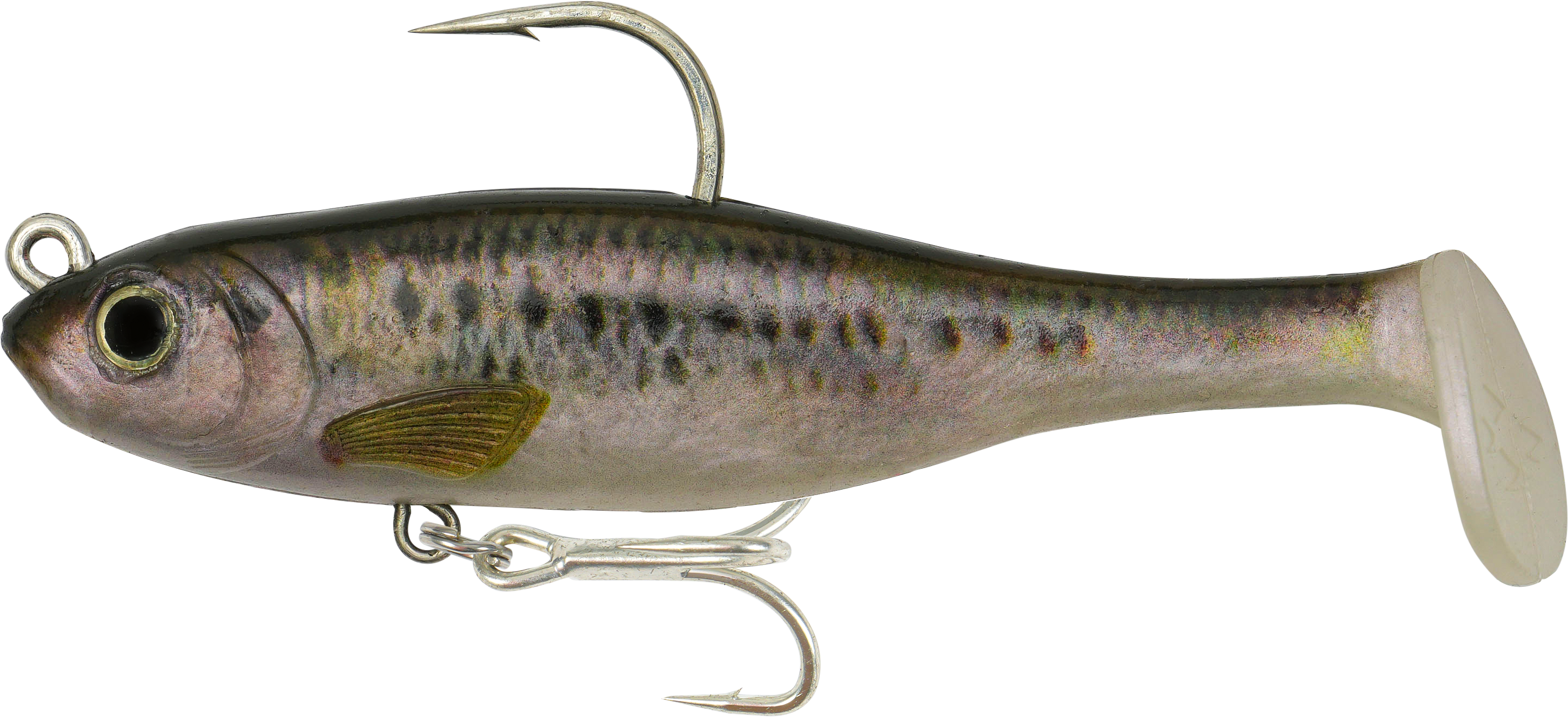 Fish Craft Dr Shad 125mm Soft Plastic Swimbait Lure Olive Shad