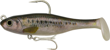 Fish Craft Dr Shad 125mm Soft Plastic Swimbait Lure Olive Shad