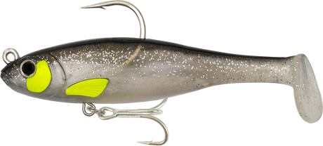 Fish Craft Dr Shad 125mm Soft Plastic Swimbait Lure Silver Shad