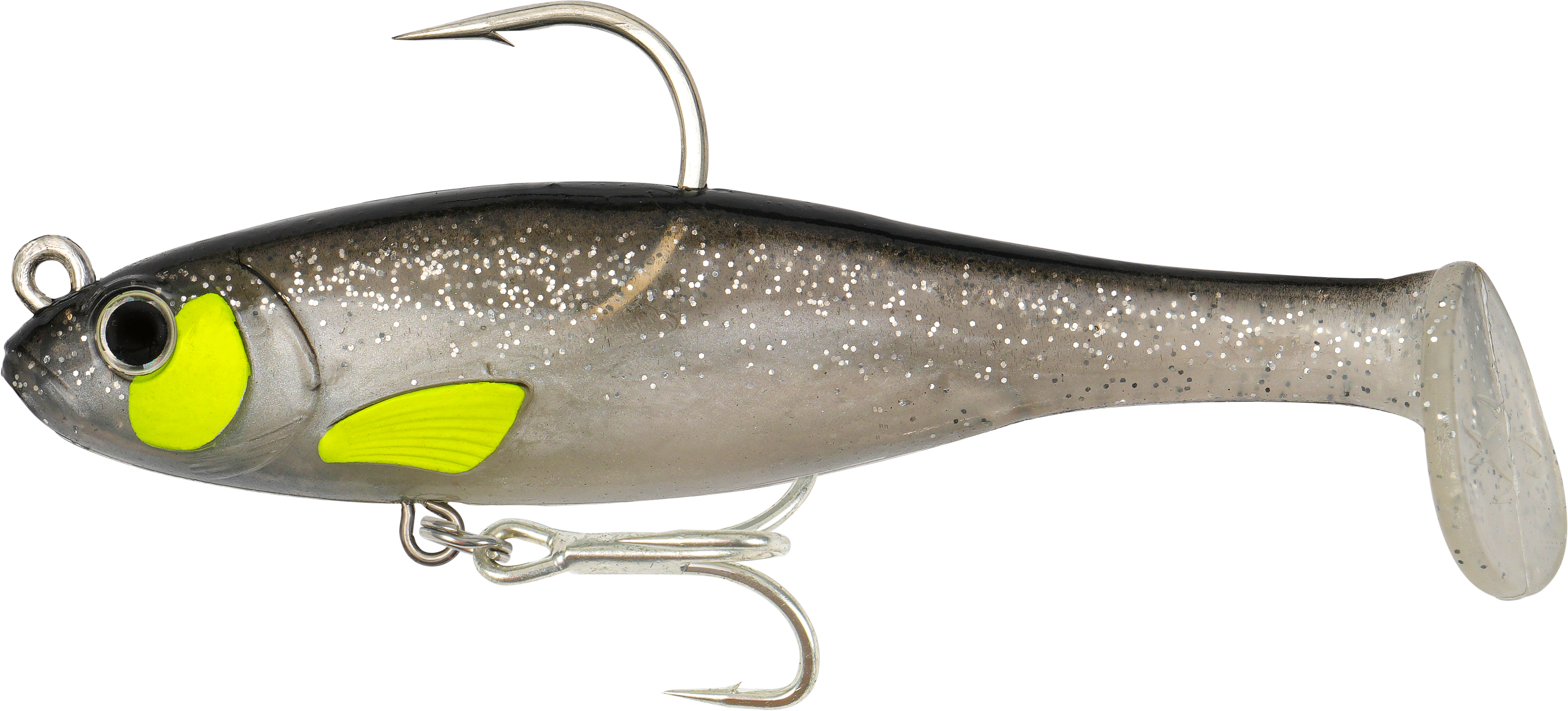 Fish Craft Dr Shad 150mm Soft Plastic Swimbait Lure Silver Shad