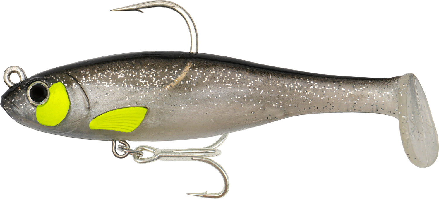 Fish Craft Dr Shad 150mm Soft Plastic Swimbait Lure Silver Shad