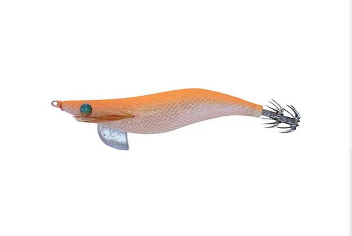 Yamashita EGI Sutte R 2.5 Squid Jig Lure Glow Orange La-Me