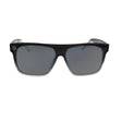 Oxide Galaxy Polarised Sunglasses Black/Clear - Grey