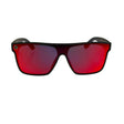Oxide Galaxy Polarised Sunglasses Matt Black - Red Mirror