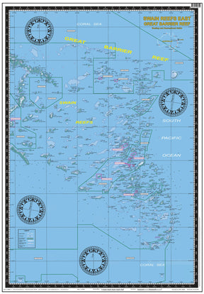 Camtas Swains Reef East Marine Safety Chart