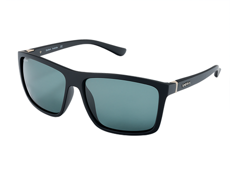 Spotters Grayson Polarised Sunglasses Matt Black - Carbon
