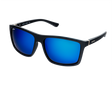 Spotters Grayson Polarised Sunglasses Matt Black - Ice Blue