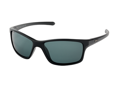 Spotters Grit Junior Polarised Sunglasses Matt Black - Carbon