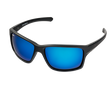 Spotters Grit Polarised Sunglasses Matt Black - Ice Blue