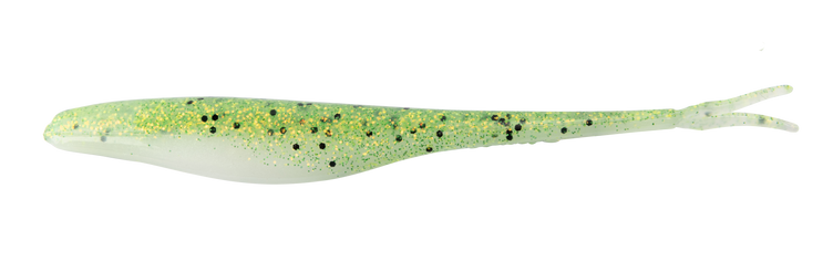 Berkley Gulp Jerk Shad 5in Soft Plastic Lure Green Haze Fleck