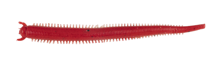 Berkley Gulp Fat Sandworm 4in Soft Plastic Lure Red Belly Shrimp