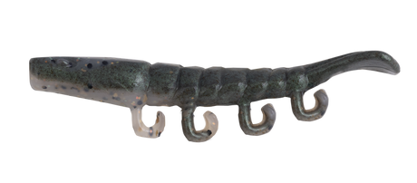 Berkley Gulp Turbo Shrimp 4in Soft Plastic Lure Peppered Prawn