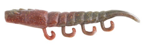 Berkley Gulp Turbo Shrimp 4in Soft Plastic Lure Camo
