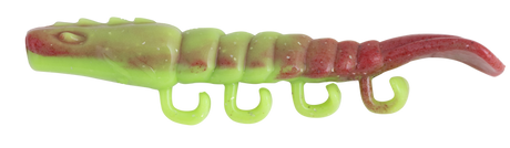 Berkley Gulp Turbo Shrimp 4in Soft Plastic Lure Nuclear Chicken