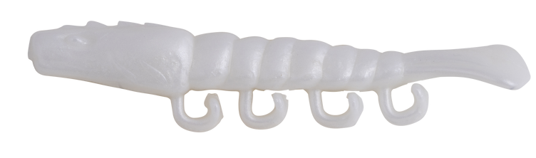 Berkley Gulp Turbo Shrimp 4in Soft Plastic Lure Pearl White